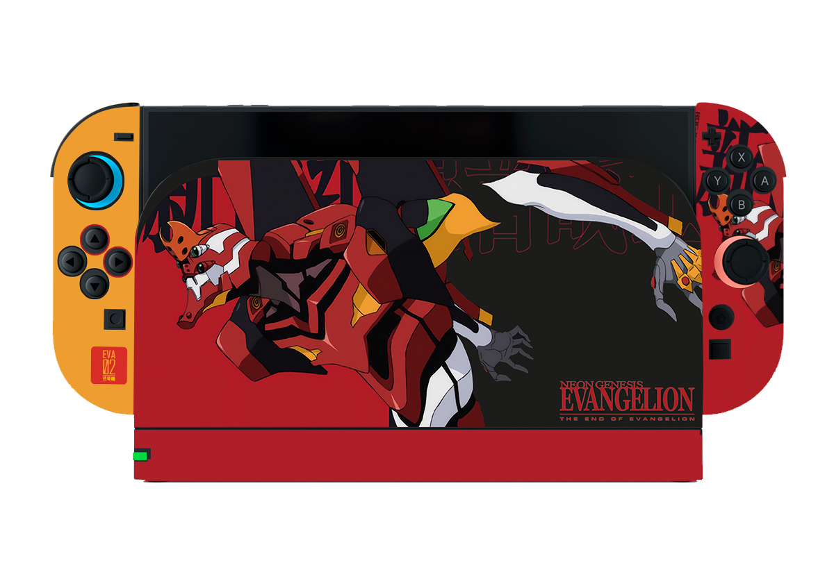 Evagelion eva-02 Skin Nintendo Switch 2 (2025)