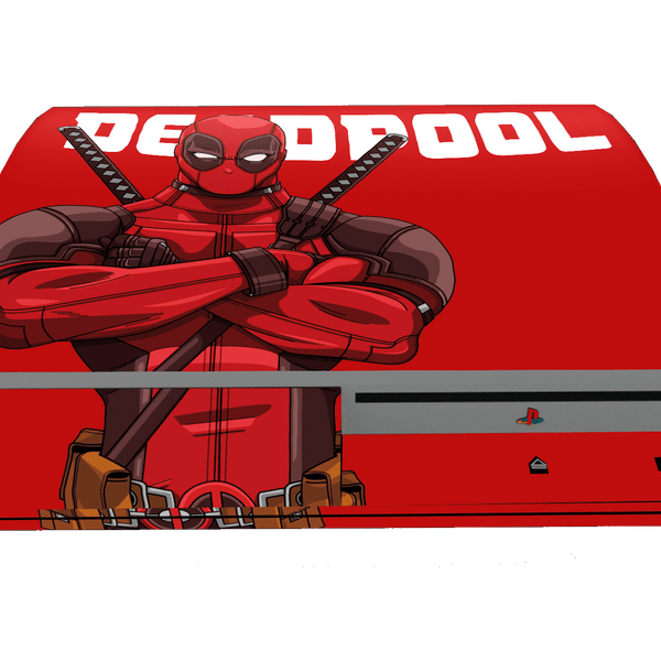 Deadpool Skin Playstation 3 Fat