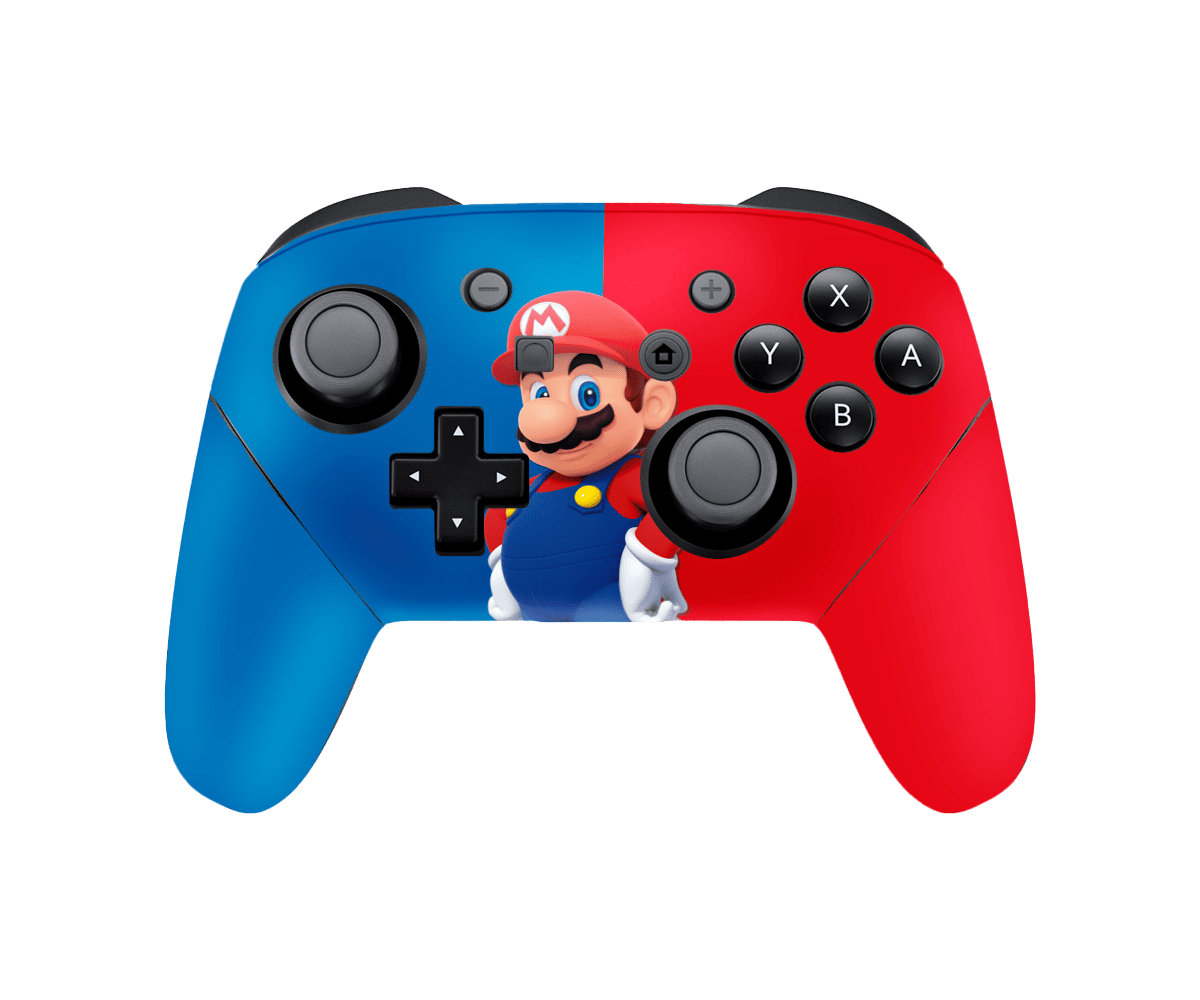 Super Mario Bros Nintendo Switch Pro Control Skin