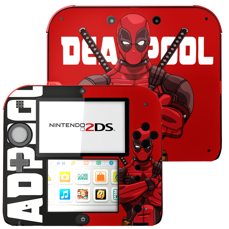 Deadpool Nintendo 2DS Skin