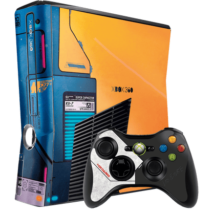 Cyberpunk Xbox 360 Slim Bundle Skin