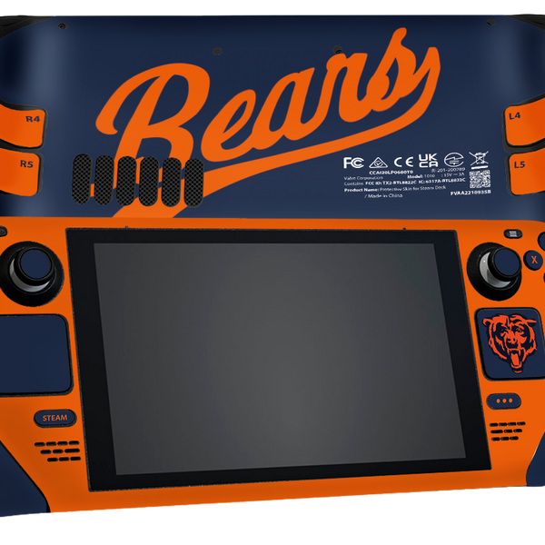 Chicago Bears Steam Deck Skin Xonebrand