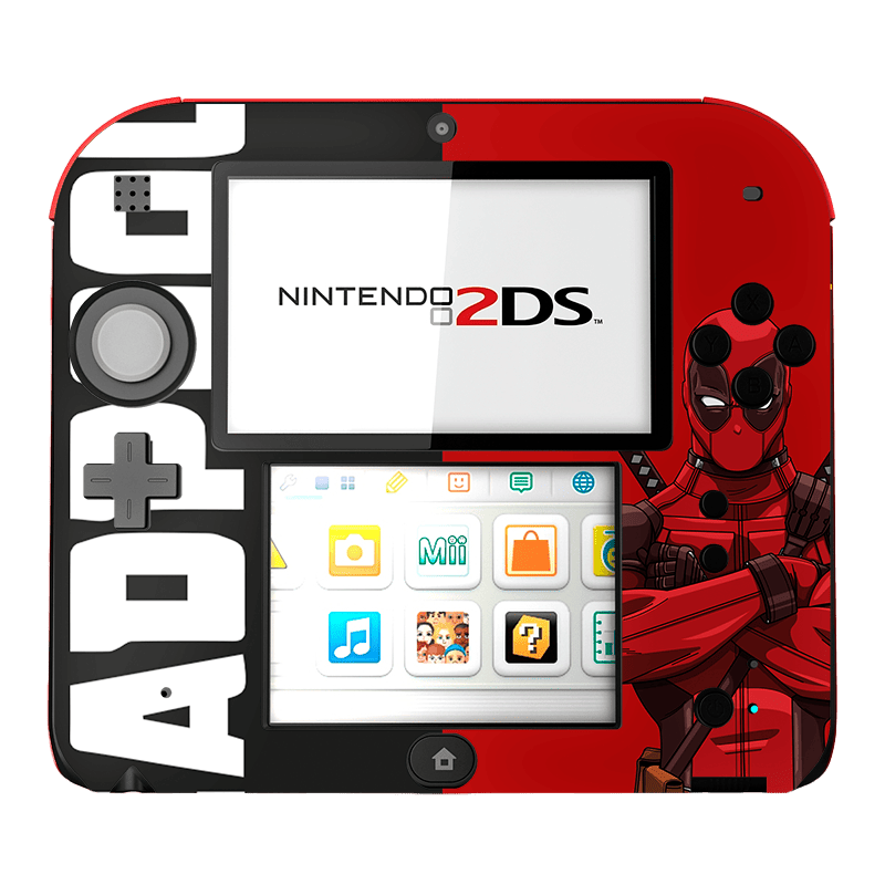 Deadpool Nintendo 2DS Skin