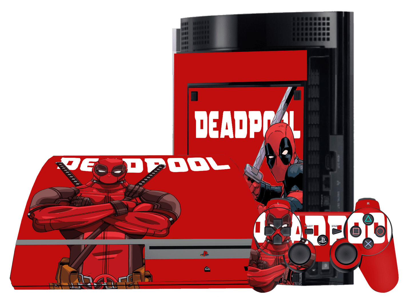 Deadpool PS3 Fat Bundle Skin