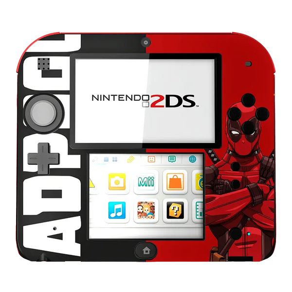 Skin para Nintendo 2Ds edición Deadpool – Xonebrand