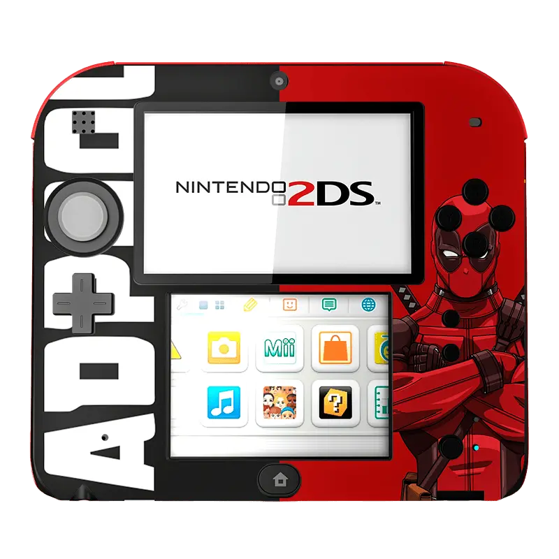 Skin para Nintendo 2Ds edición Deadpool – Xonebrand