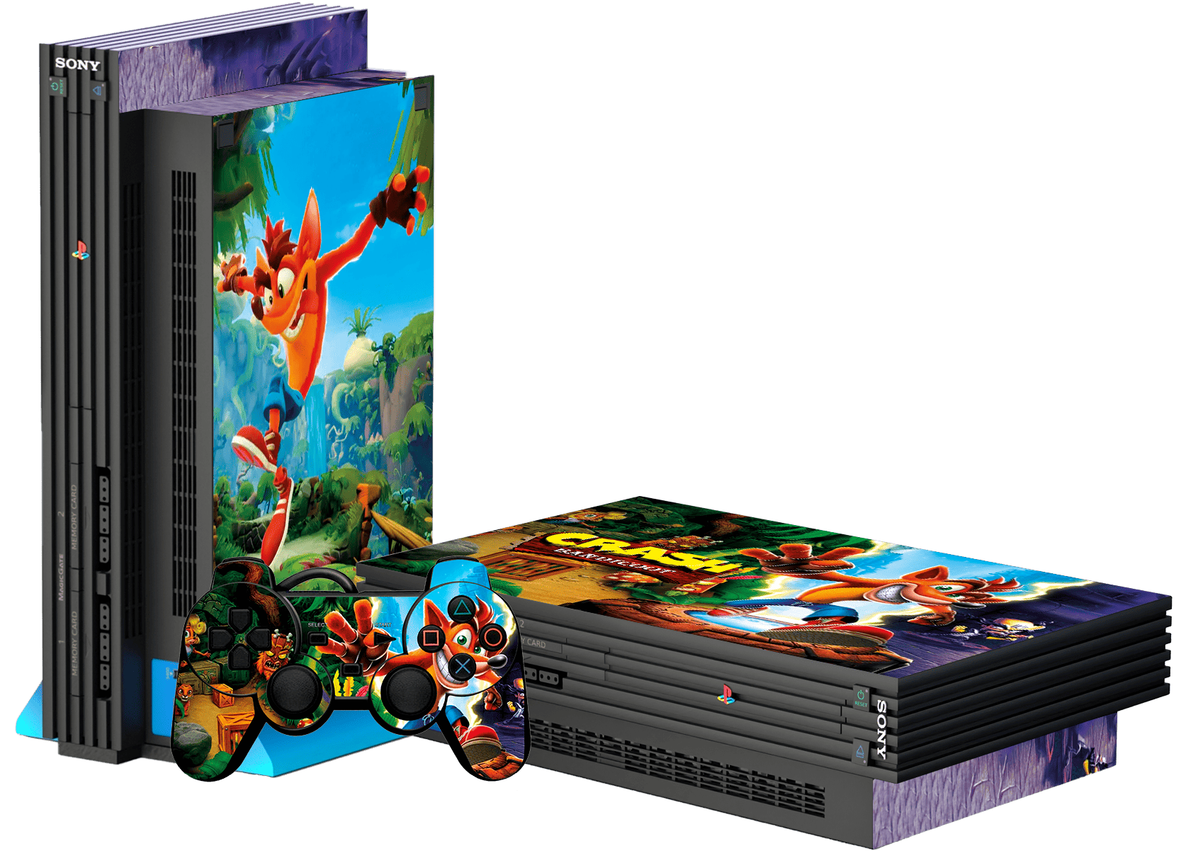 Crash Skin Playstation 2 Fat Xonebrand
