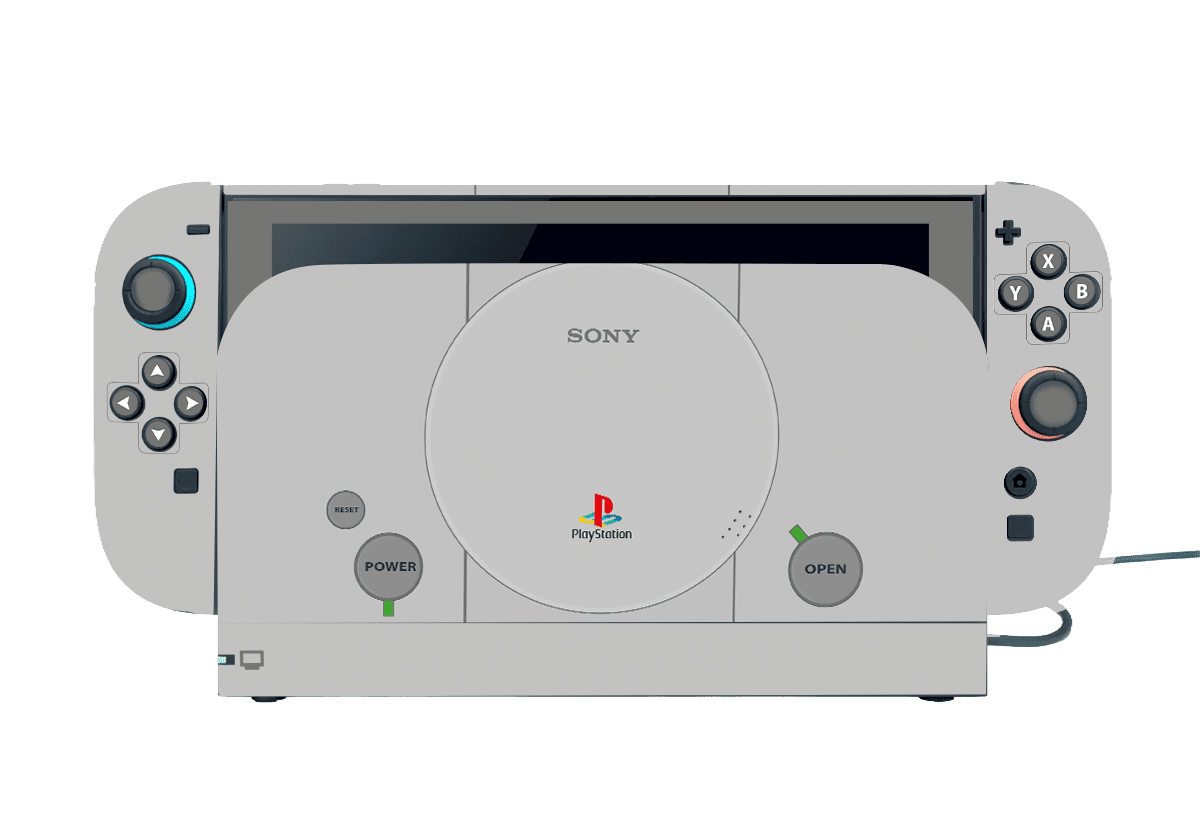 Edición PS1 Skin Nintendo Switch 2 (2025) Xonebrand