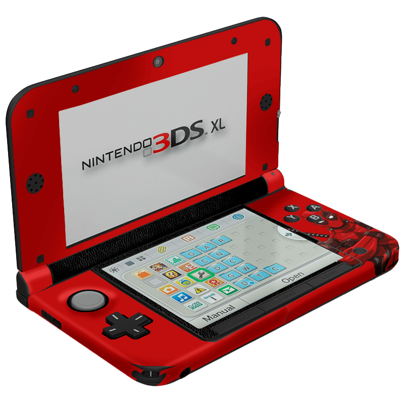 Deadpool Skin Nintendo 3Ds XL (2012) Xonebrand