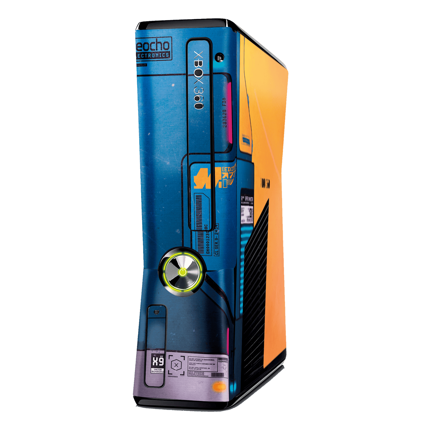 Cyberpunk Xbox 360 Slim Bundle Skin