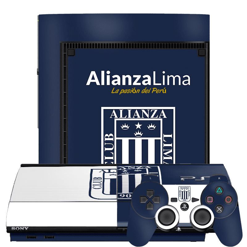 Alianza Lima Skin Playstation 3 Super Slim Xonebrand