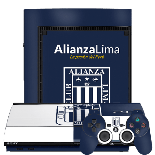 Alianza Lima Skin Playstation 3 Super Slim Xonebrand