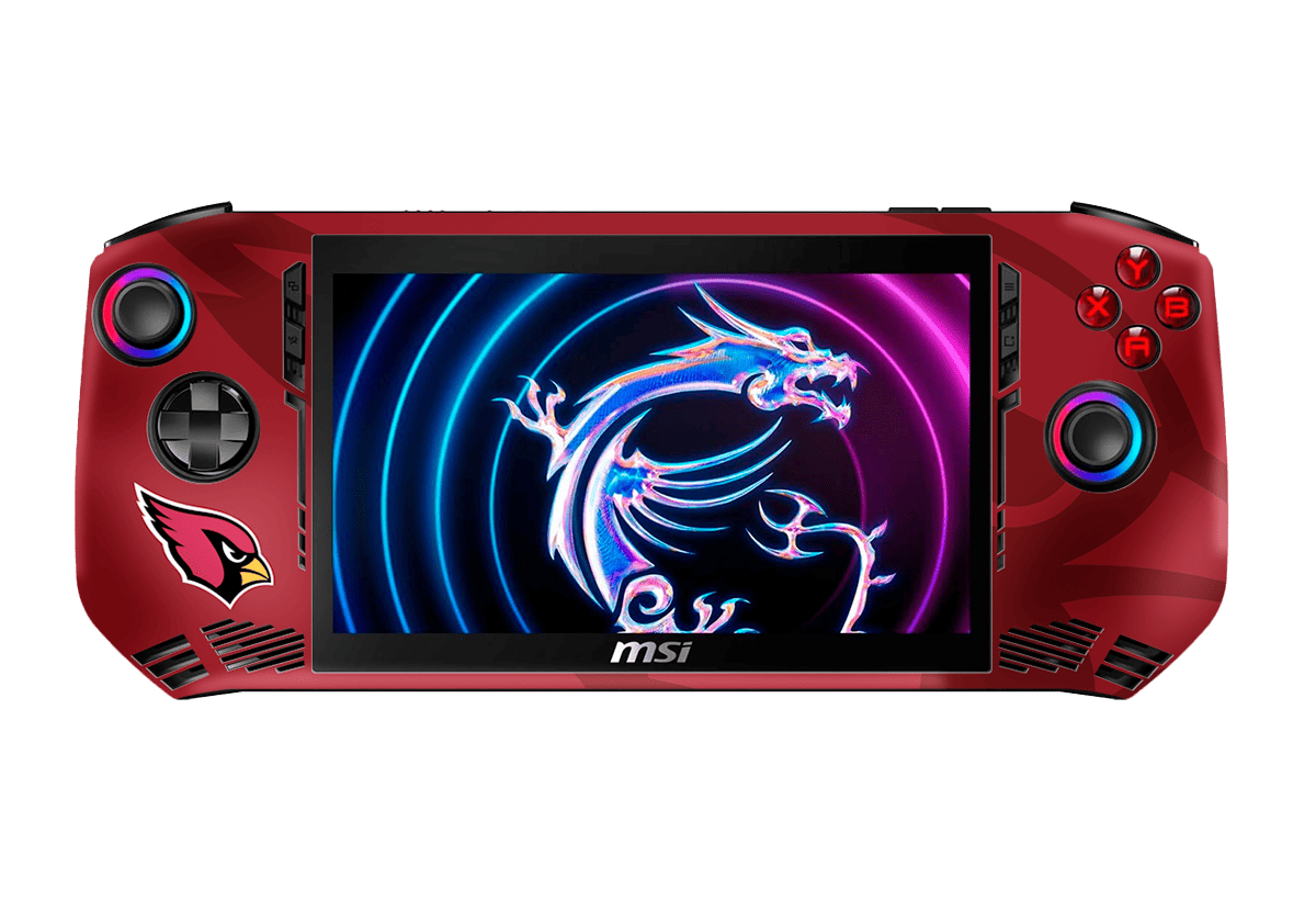 Skin para MSI Claw A1M edición Arizona Cardinals – Xonebrand