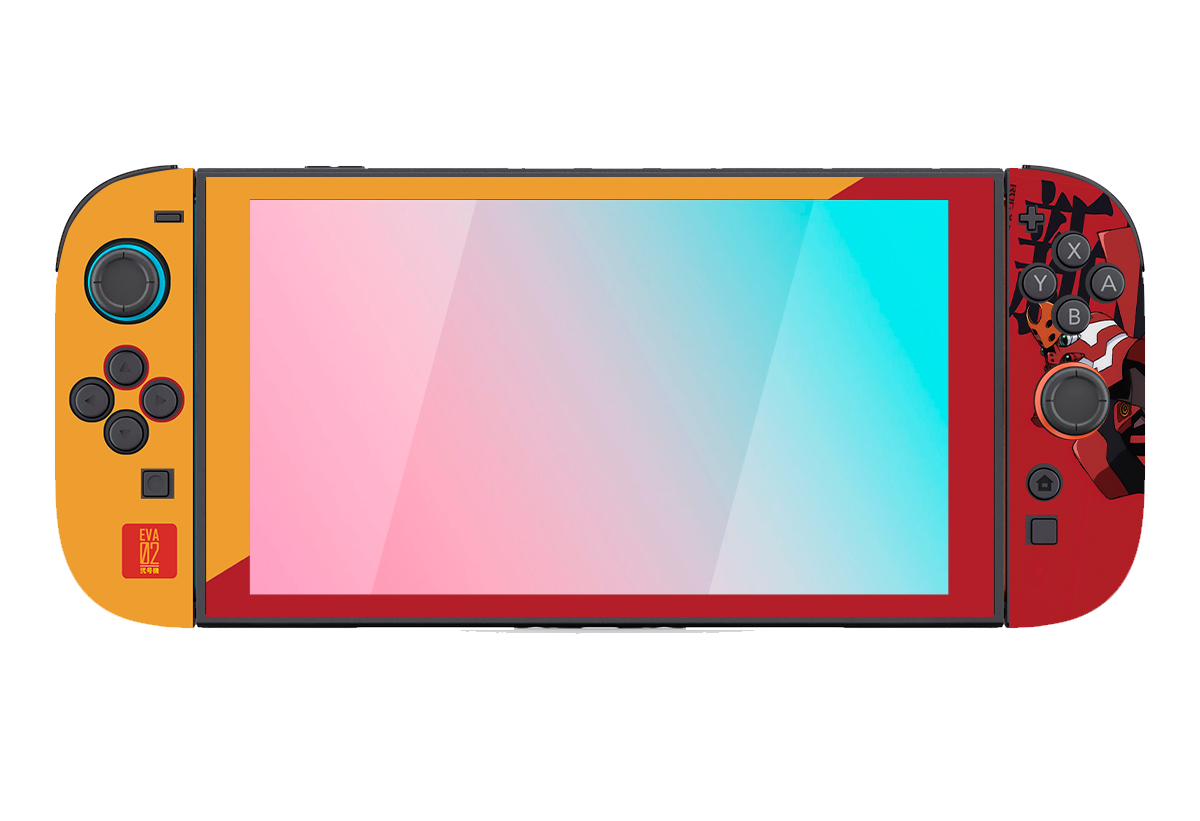 Evagelion eva-02 Skin Nintendo Switch 2 (2025)