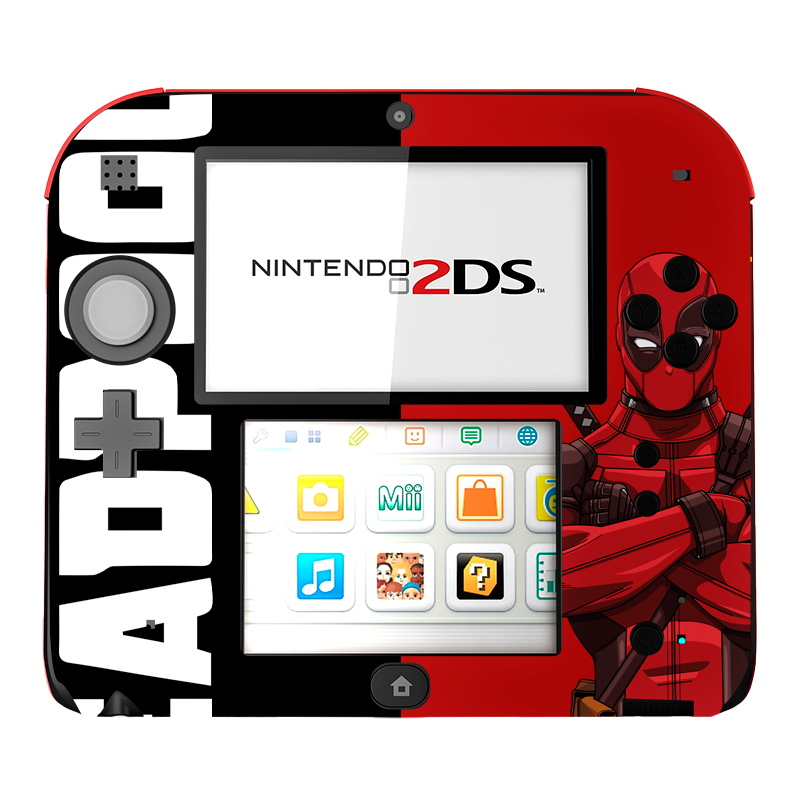 Deadpool Nintendo 2DS Skin