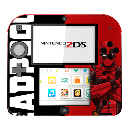 Deadpool Nintendo 2DS Skin