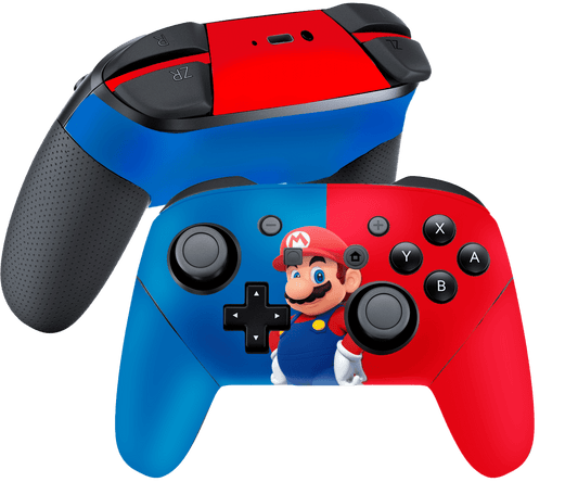 Super Mario Bros Nintendo Switch Pro Control Skin