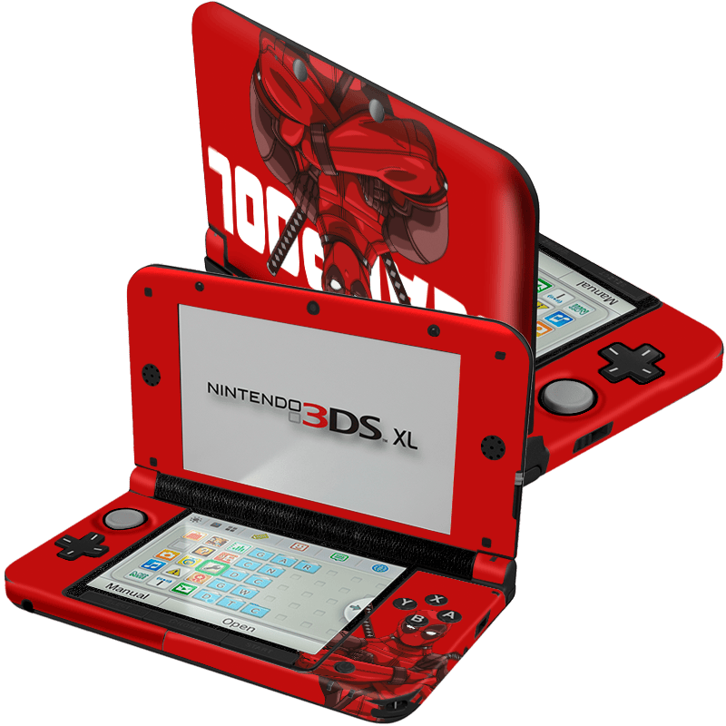 Deadpool Skin Nintendo 3Ds XL (2012) Xonebrand