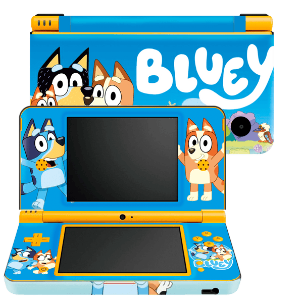Bluey Skin Nintendo DSi XL (2009)