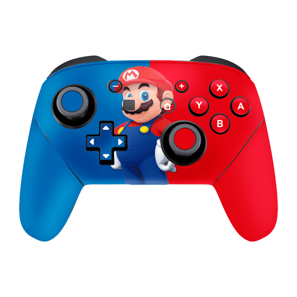 Mario Bros Skin Nintendo Switch Pro Controller Xonebrand