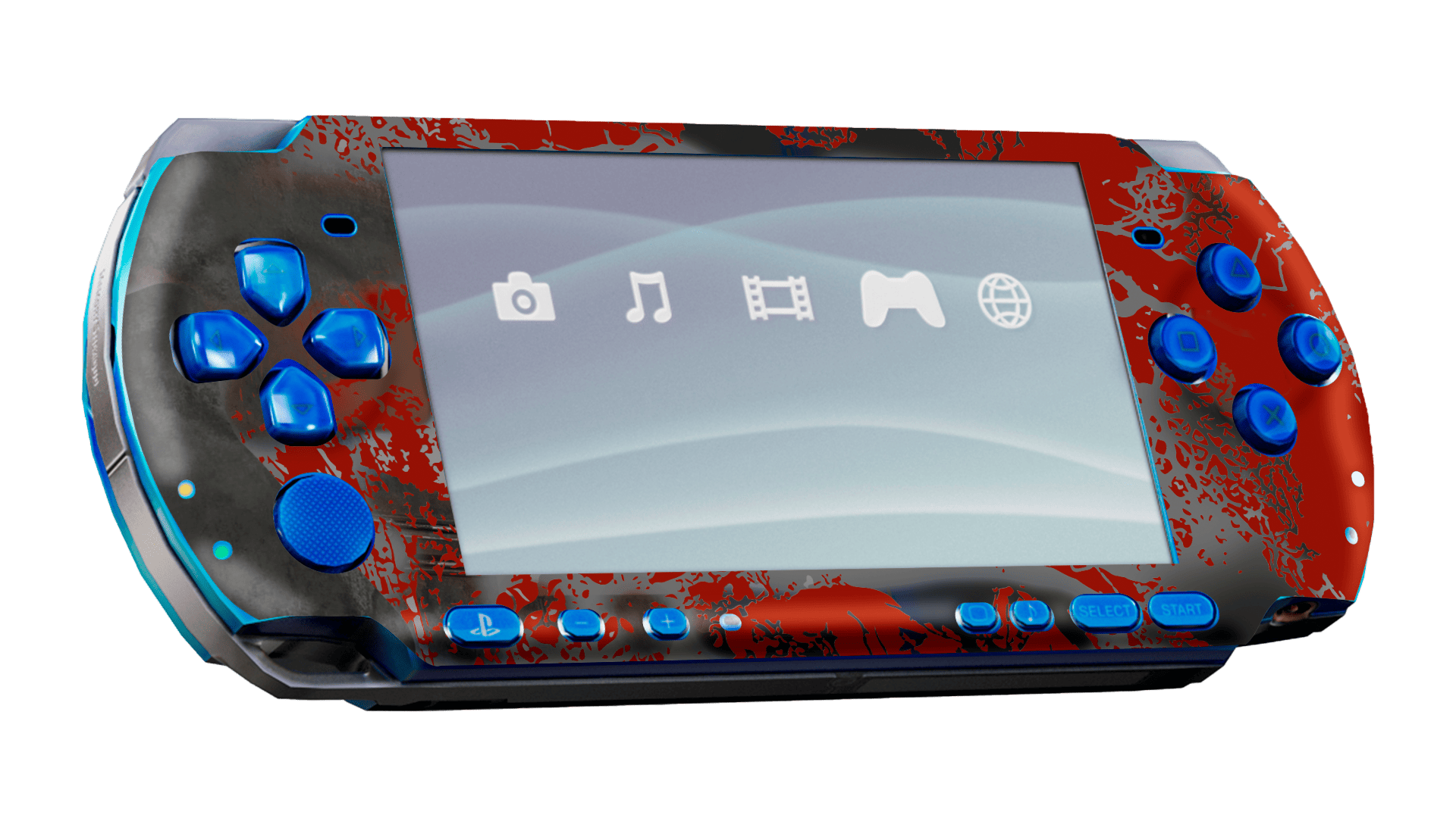 Gears of War PSP Handheld Gaming Bundle Skin