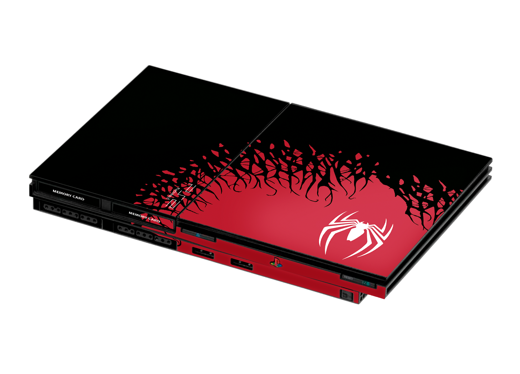 Spiderman 2 Skin Playstation 2 Slim
