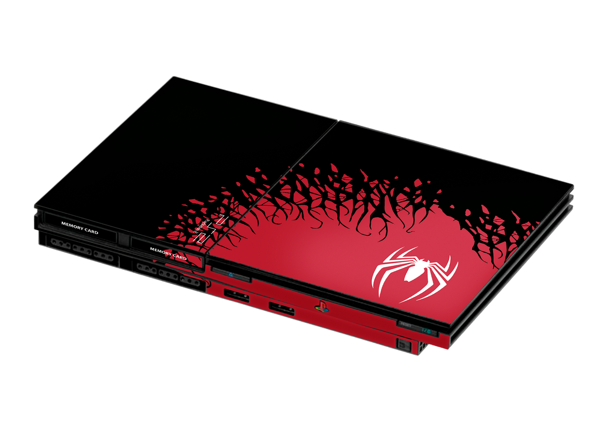 Spiderman 2 Skin Playstation 2 Slim Xonebrand