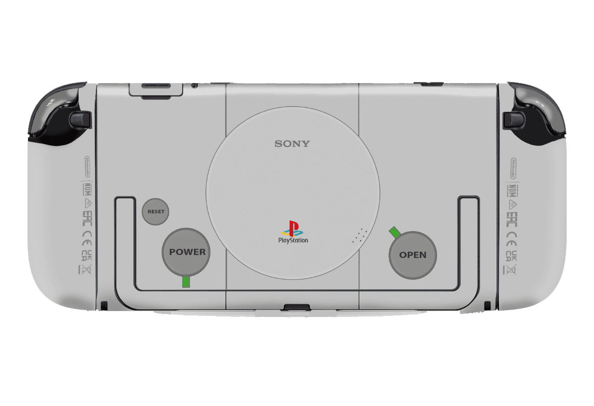 Edición PS1 Skin Nintendo Switch 2 (2025) Xonebrand