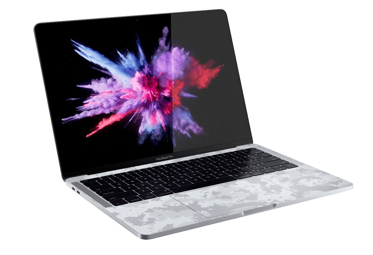 Camuflado Gris Skin Mackbook Pro 15"