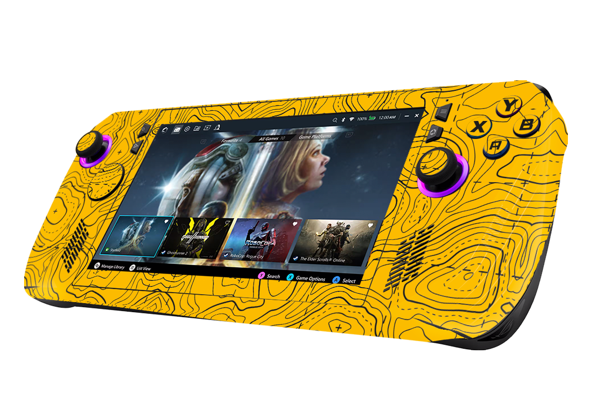 Area Asus Rog Ally X Handheld Gaming Computer Skin