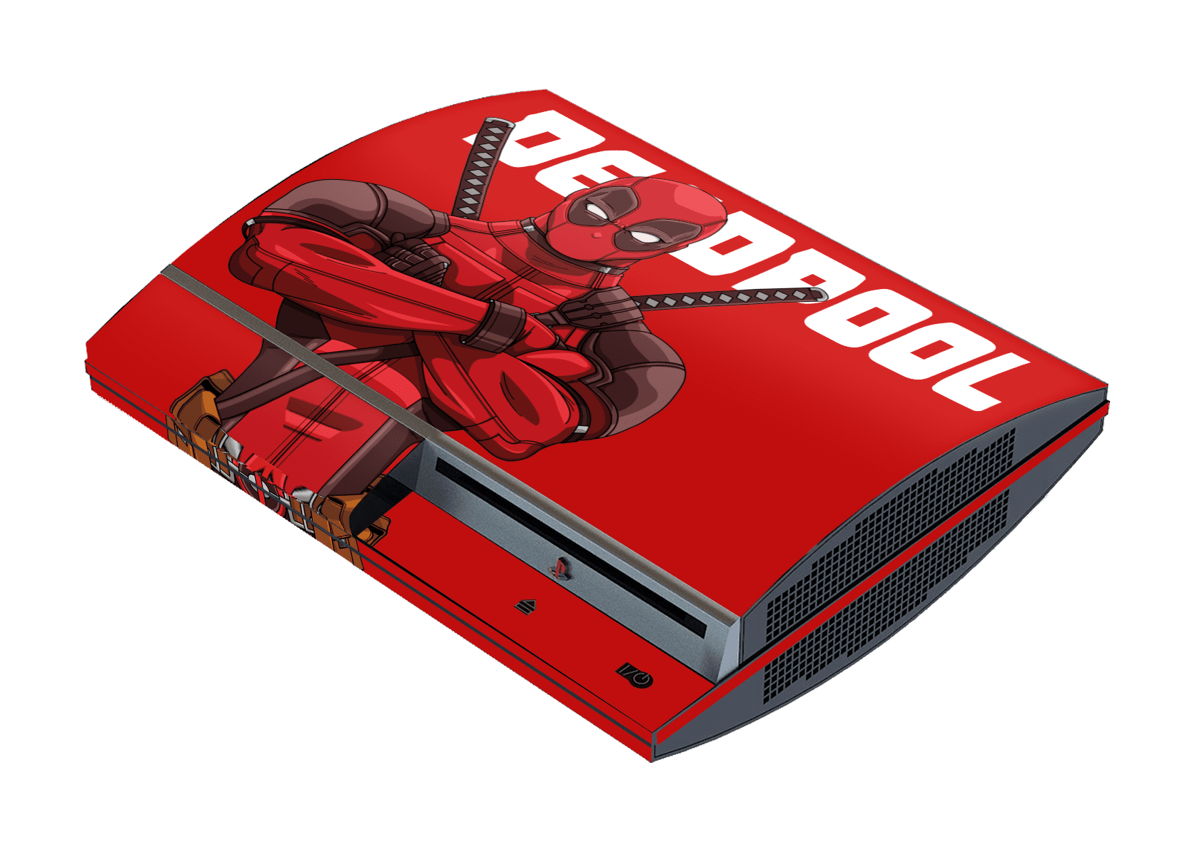 Deadpool Skin Playstation 3 Fat Xonebrand