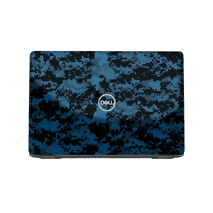 Blue Camouflage Dell Inspiron Skin