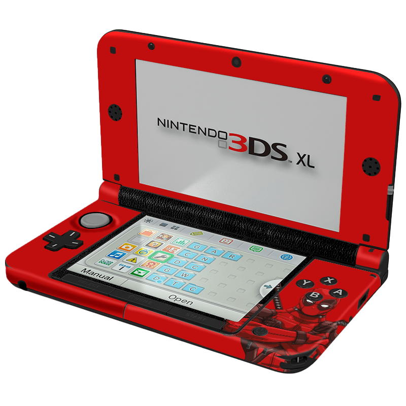 Deadpool Skin Nintendo 3Ds XL (2012) Xonebrand