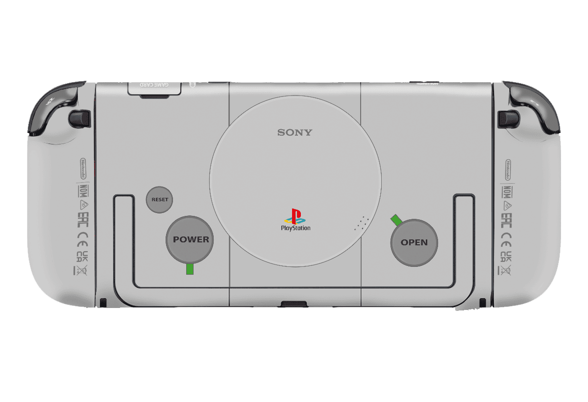 Edición PS1 Skin Nintendo Switch 2 (2025) Xonebrand