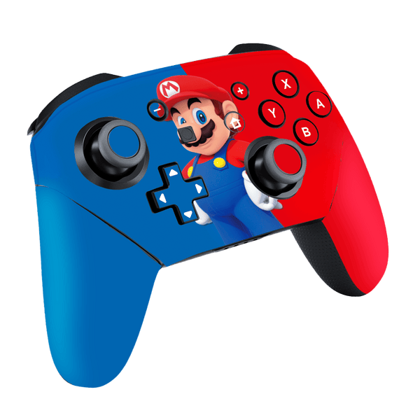 Mario Bros Skin Nintendo Switch Pro Controller Xonebrand