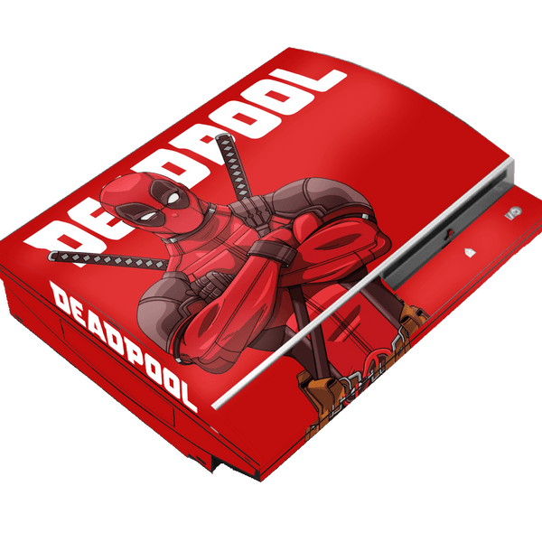 Deadpool Skin Playstation 3 Fat