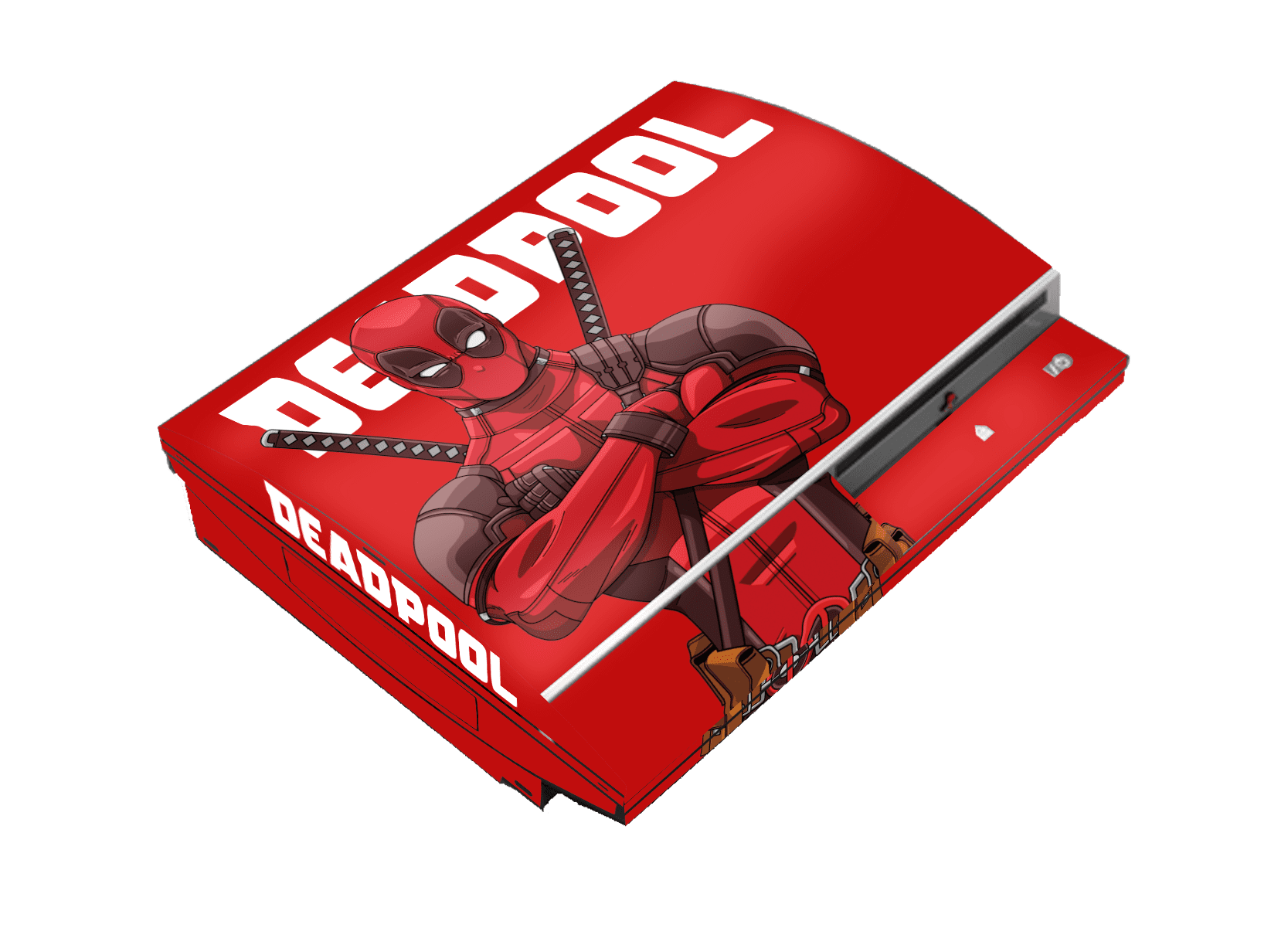 Deadpool Skin Playstation 3 Fat
