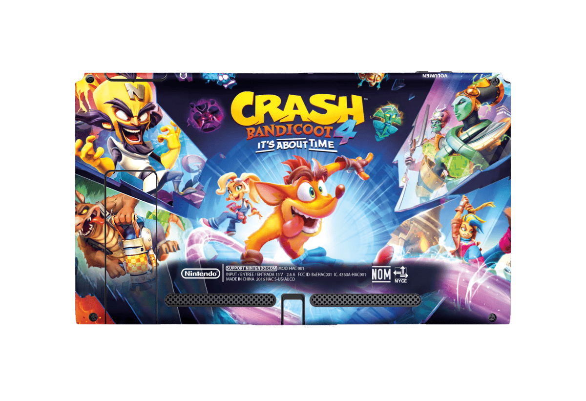 Crash Skin Nintendo Switch (2017) Xonebrand