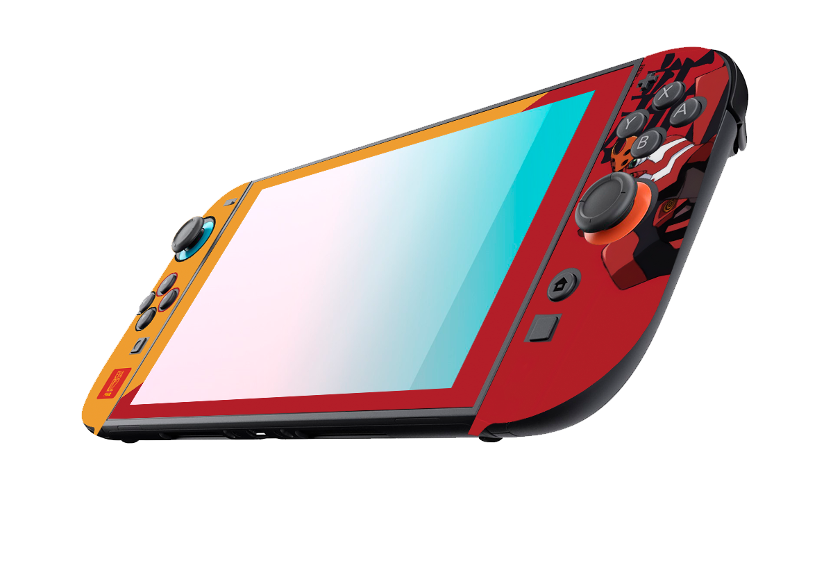 Evagelion eva-02 Skin Nintendo Switch 2 (2025)