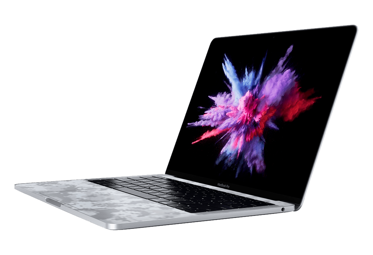 Camuflado Gris Skin Mackbook Pro 15"