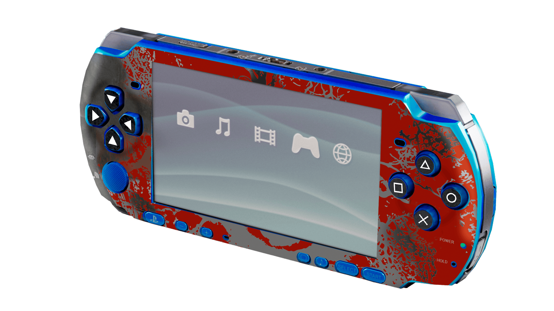 Gears of War Skin Playstation Portable (PSP) Xonebrand