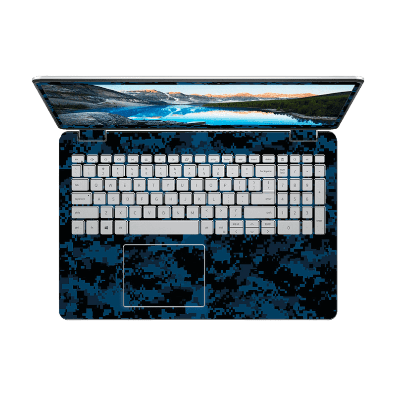 Azul Camuflado Dell Inspiron Skin