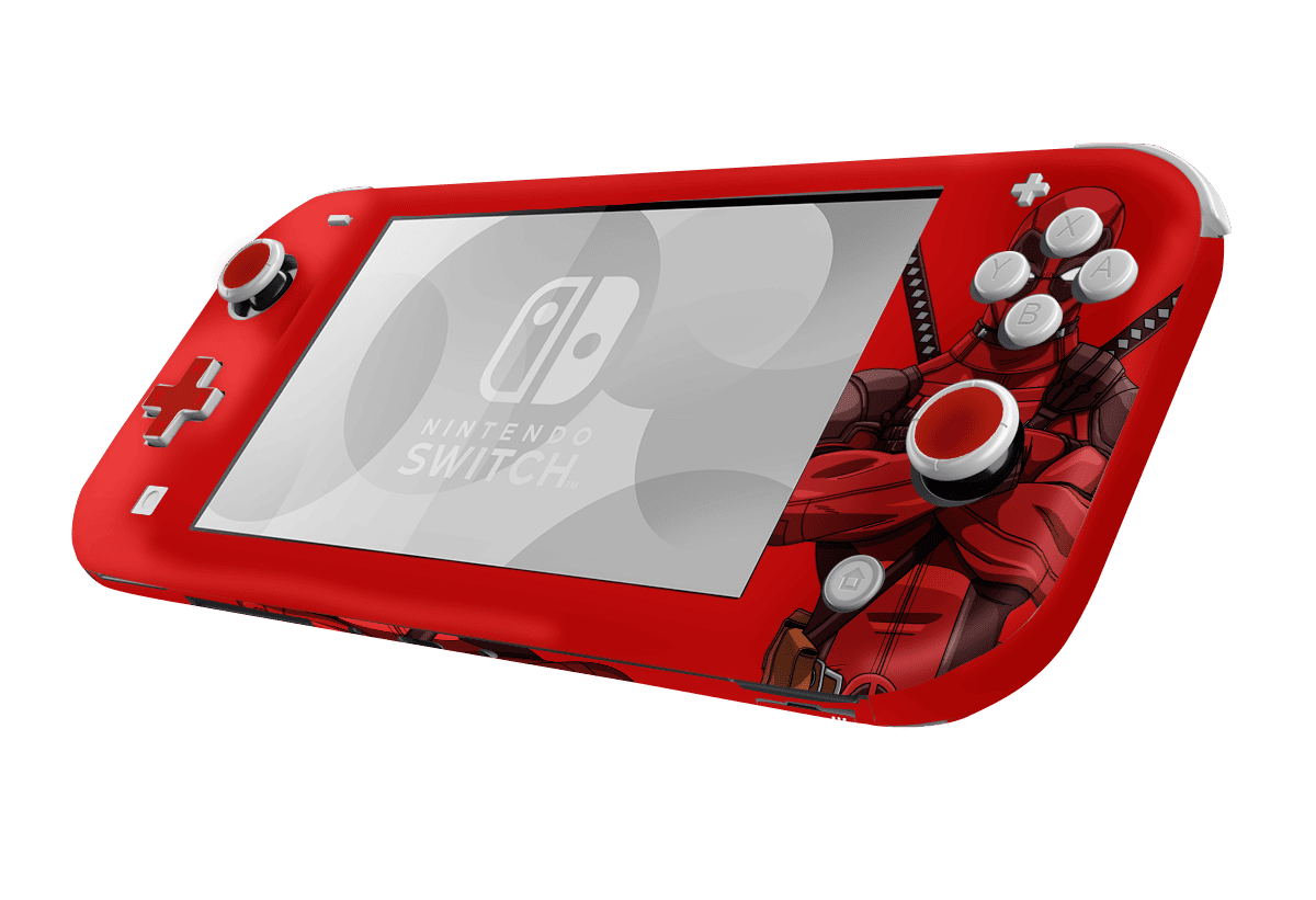 Deadpool Skin Nintendo Switch Lite Xonebrand