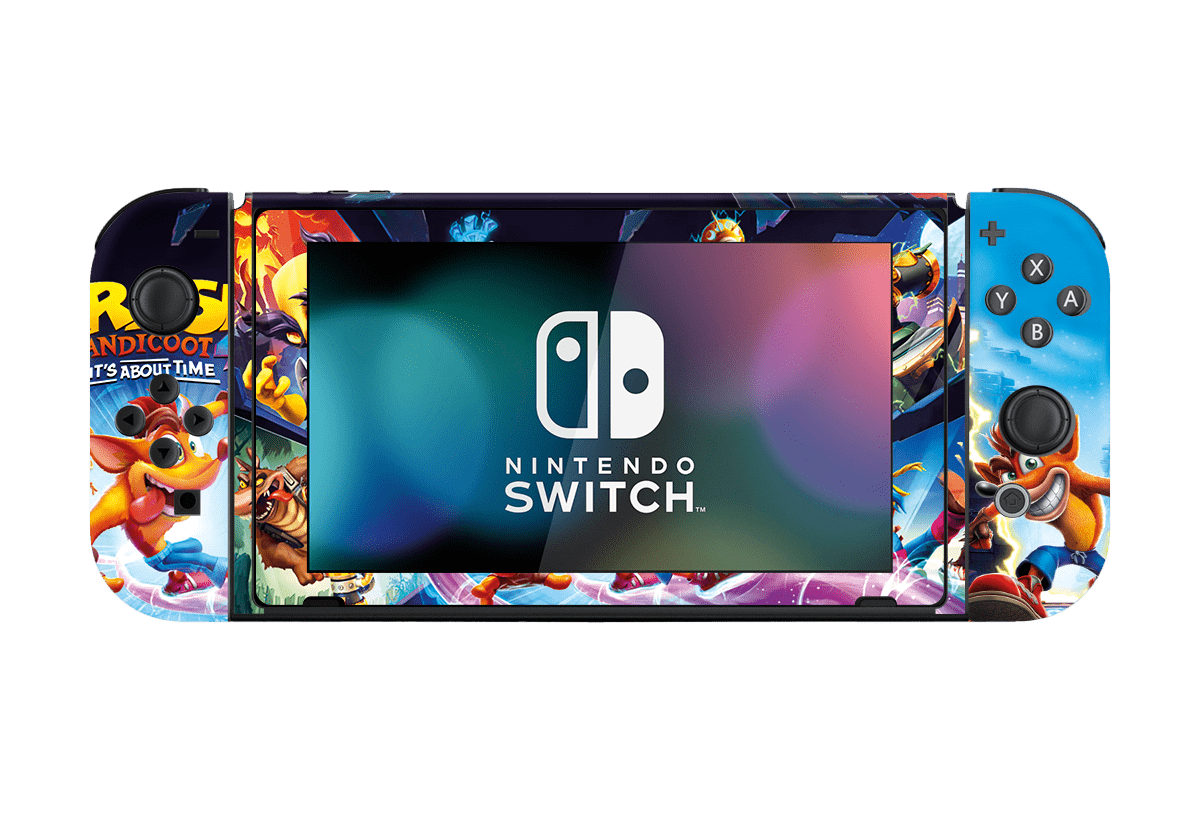 Crash Bandicoot Nintendo Switch Skin