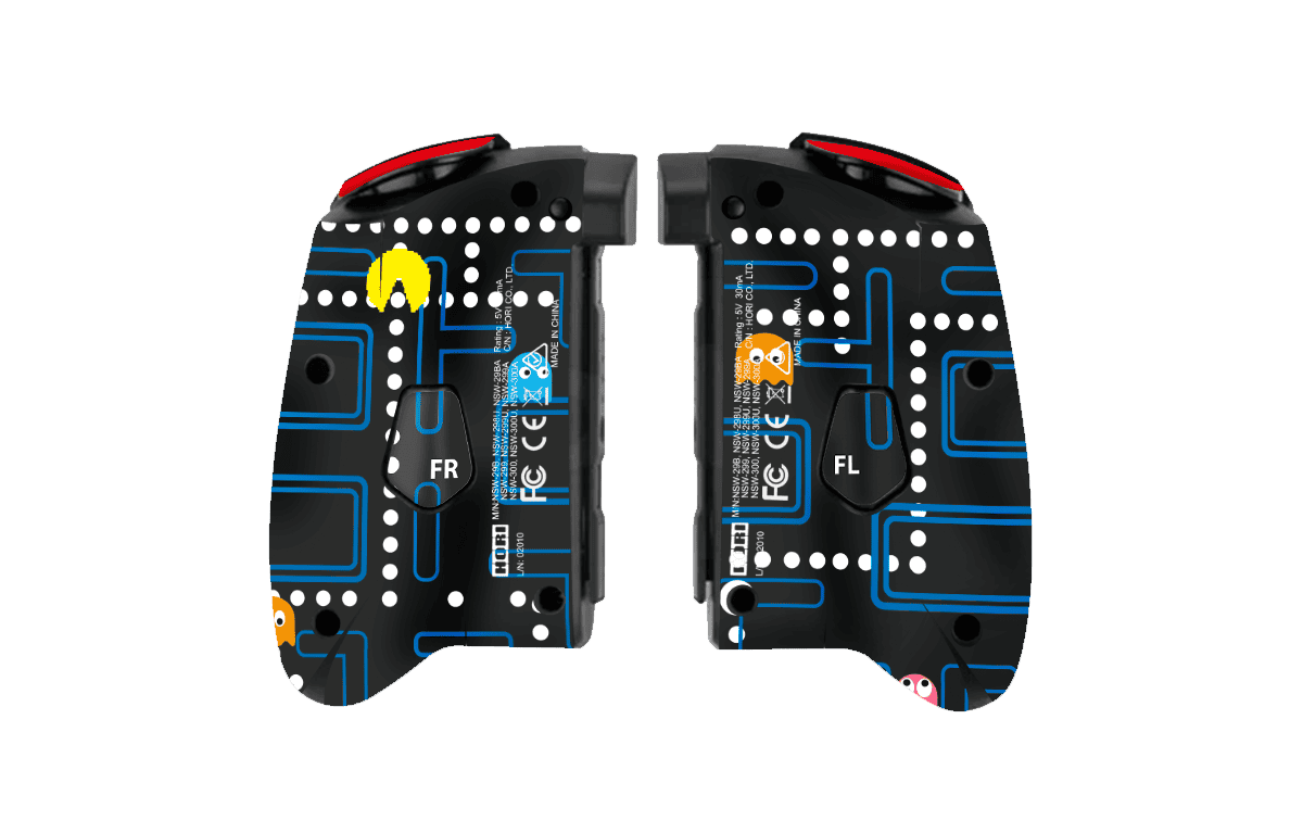 Pacman Nintendo Switch Hori Split Pad Pro Skin Xonebrand