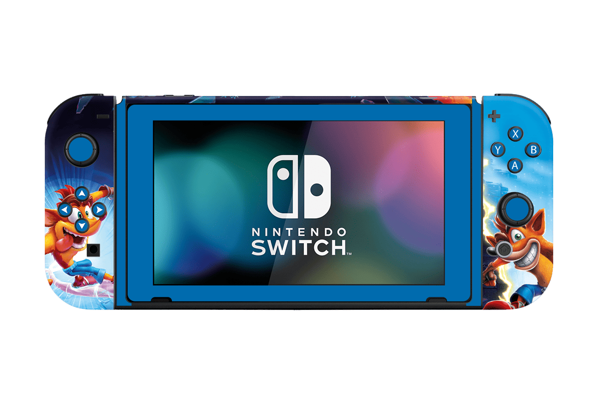 Crash Skin Nintendo Switch (2017) Xonebrand