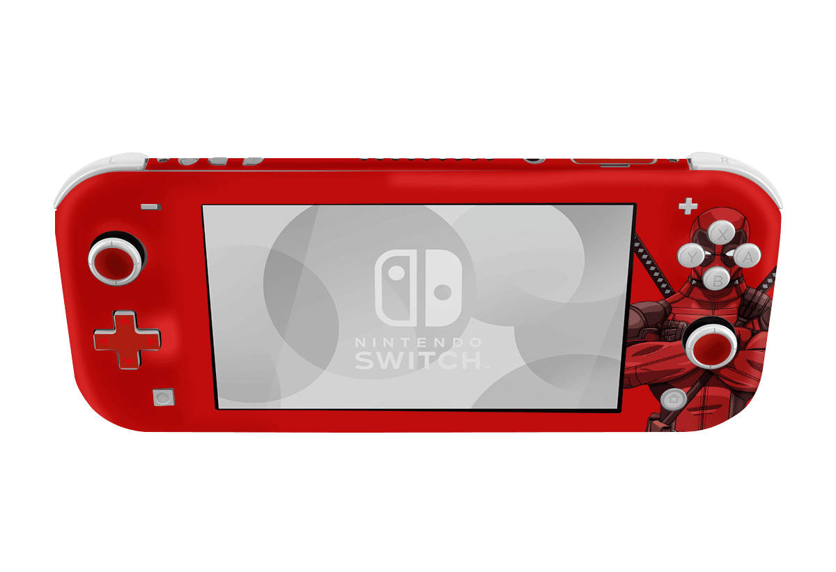 Deadpool Skin Nintendo Switch Lite Xonebrand