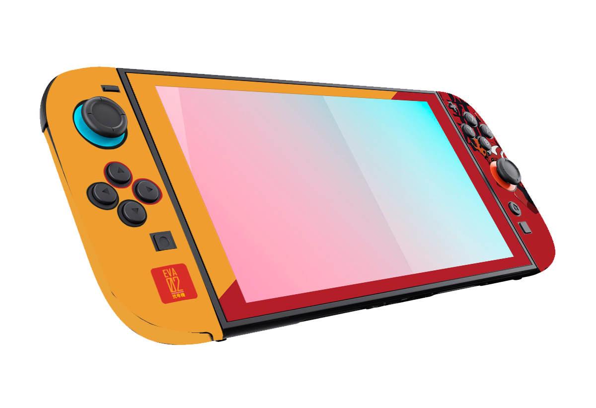 Evagelion eva-02 Skin Nintendo Switch 2 (2025)