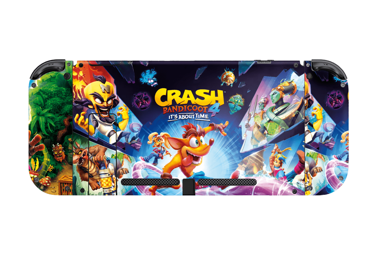 Crash Bandicoot Nintendo Switch Skin