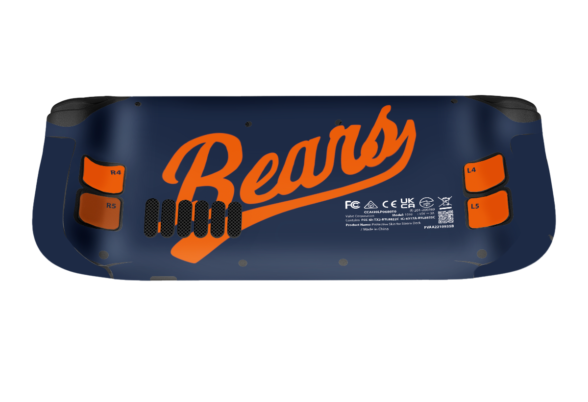 Chicago Bears Steam Deck Skin Xonebrand
